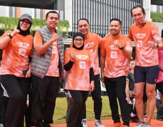 Ribuan Pelari Meriahkan Jete Run, BRI Maksimalkan Literasi BRImo di Kalangan Milenial