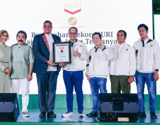 Sasa Santan Pecahkan Rekor MURI Masak 1.447 Porsi Opor Ayam di BSD