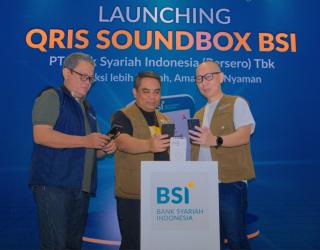 BSI Perkuat Transformasi Digital Lewat QRIS Soundbox