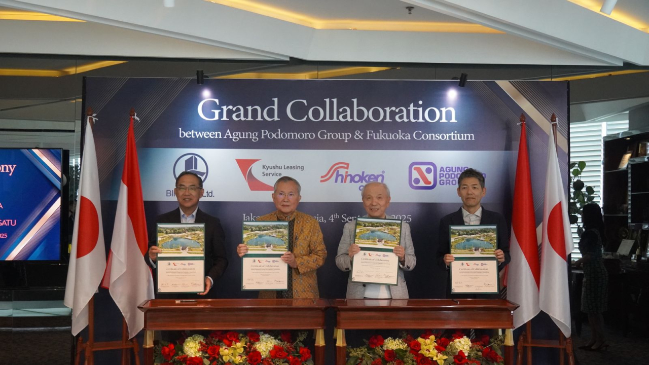 Agung Podomoro Kerjasama dengan Konsorsium Jepang Kembangkan Kota Podomoro Tenjo