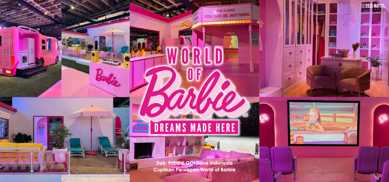 "World of Barbie" Dibuka di Jakarta, Sajikan Pengalaman Interaktif dan Edukatif