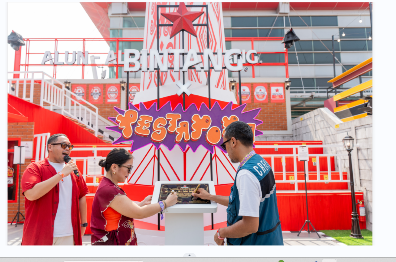 BINTANG Bawa Semangat Pesta Rakyat ke Pestapora