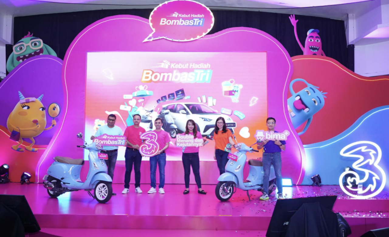 Melalui BombasTri 2025, Tri ingin menegaskan komitmennya untuk selalu menghadirkan layanan hemat, jaringan cepat, sekaligus memberikan pengalaman digital yang lebih bermakna.