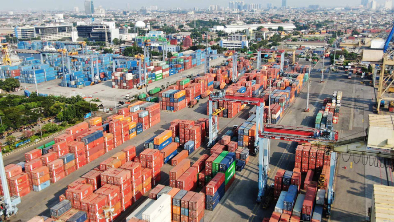 Pada September 2025 IPC TPK juga melayani ekspor baru tujuan Vietnam melalui kapal MV Alvan di Terminal Operasi 3 Tanjung Priok. Foto ist