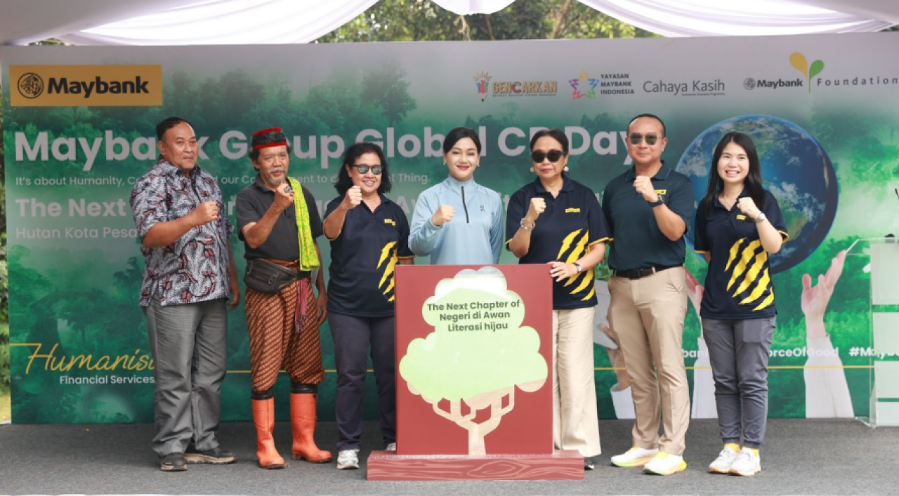 Maybank Indonesia Usung Tema ‘Literasi Hijau’ di Global CR Day 2025