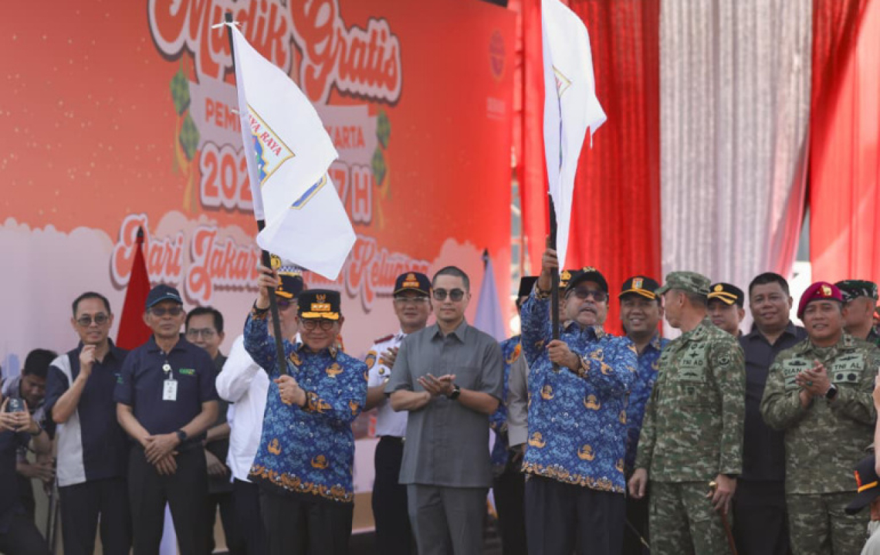 Bank Jakarta turut ambil bagian dengan menyediakan 20 unit bus yang melayani rute ke sejumlah kota tujuan seperti Semarang, Solo, Yogyakarta, Wonogiri, hingga Sidoarjo, Kediri dan Lampung.