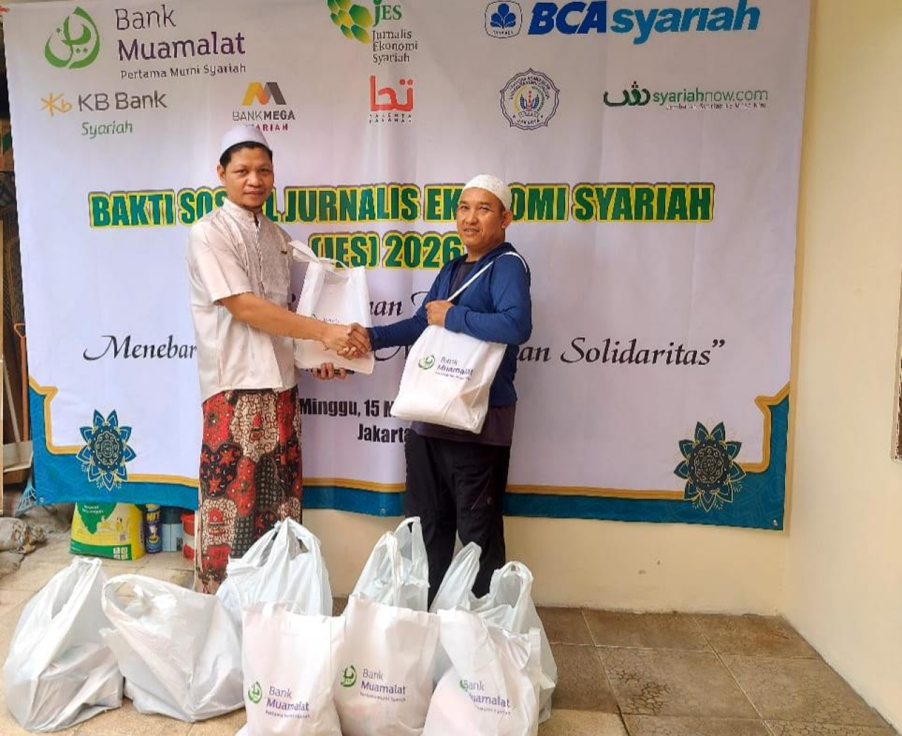 Kolaborasi Bank Muamalat-JES dalam Membantu Sesama