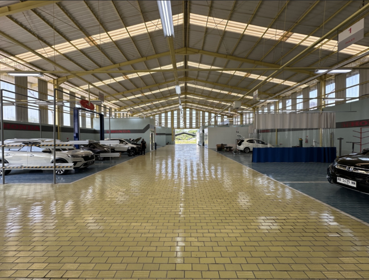 Honda Resmikan Fasilitas Bodi dan Cat di Honda Tunas Jaya Magelang