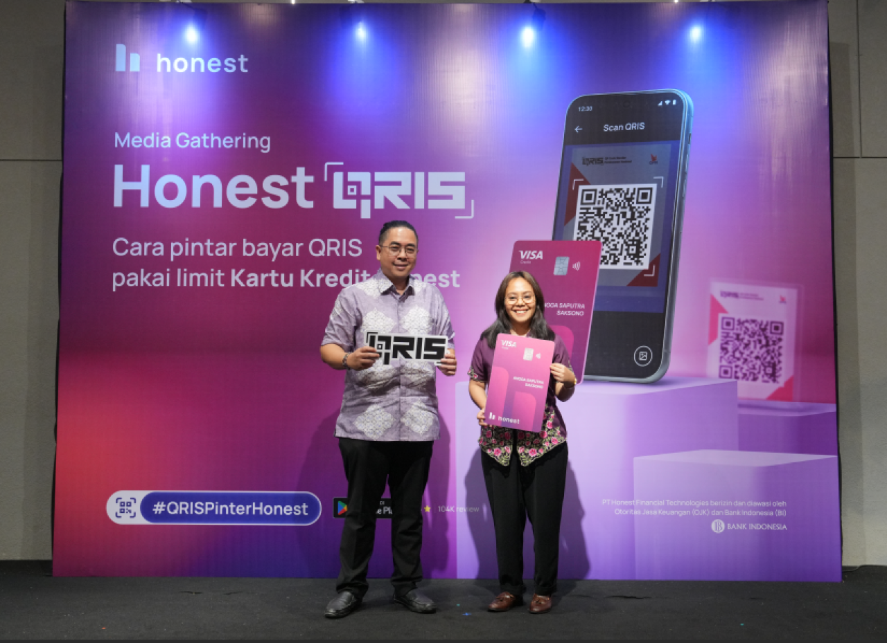Honest Card Luncurkan QRIS, Jadikan Kartu Kredit Lebih Relevan dalam Kebutuhan Sehari-hari