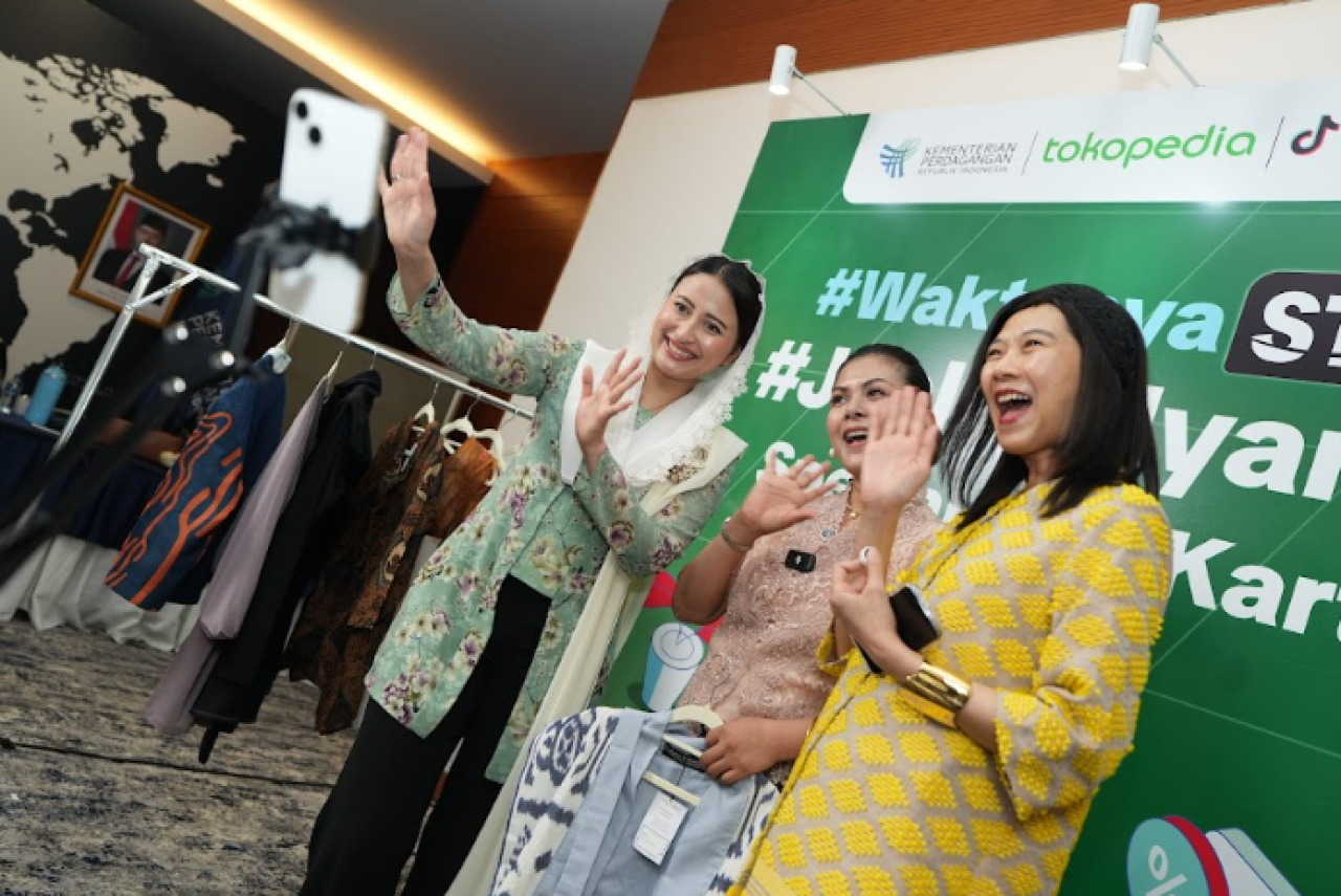 Tokopedia dan TikTok Shop Gandeng Kemendag Latih Perempuan Pelaku Usaha Perlindungan Kekayaan Intelektual dan Digitalisa