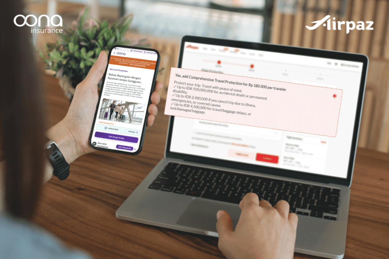 Oona Insurance Indonesia, Hadirkan Asuransi Perjalanan Terintegrasi di Platform Airpaz