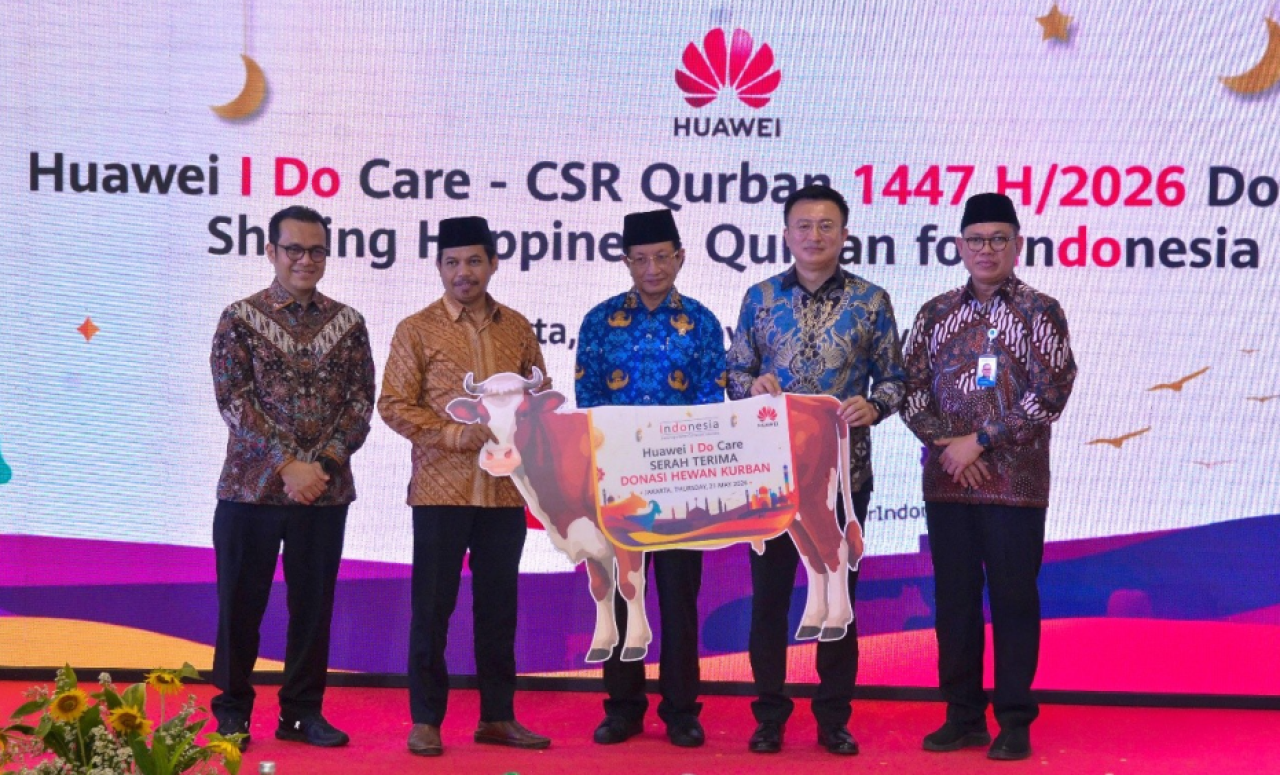 Huawei Perkuat Masa Depan Digital Inklusif Indonesia melalui CSR Qurban 2026