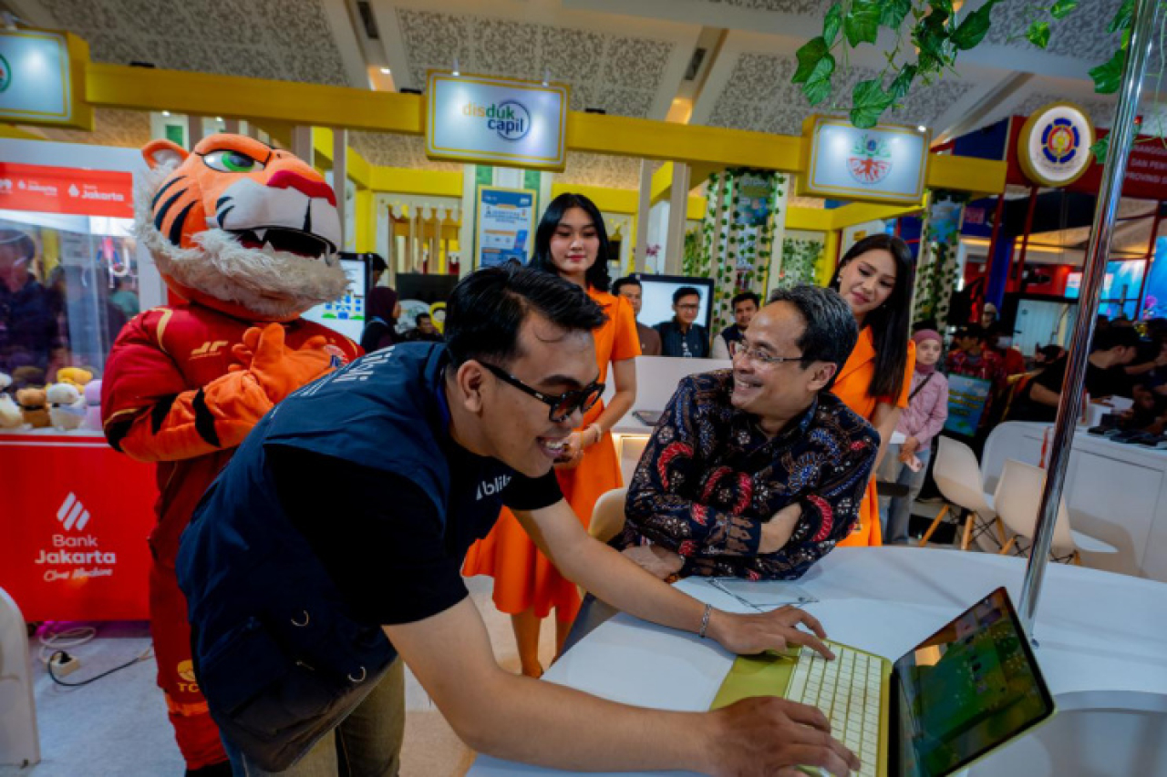 Integrasi layanan keuangan dan perdagangan digital melalui kolaborasi antara Bank Jakarta dan Blibli. Foto ist