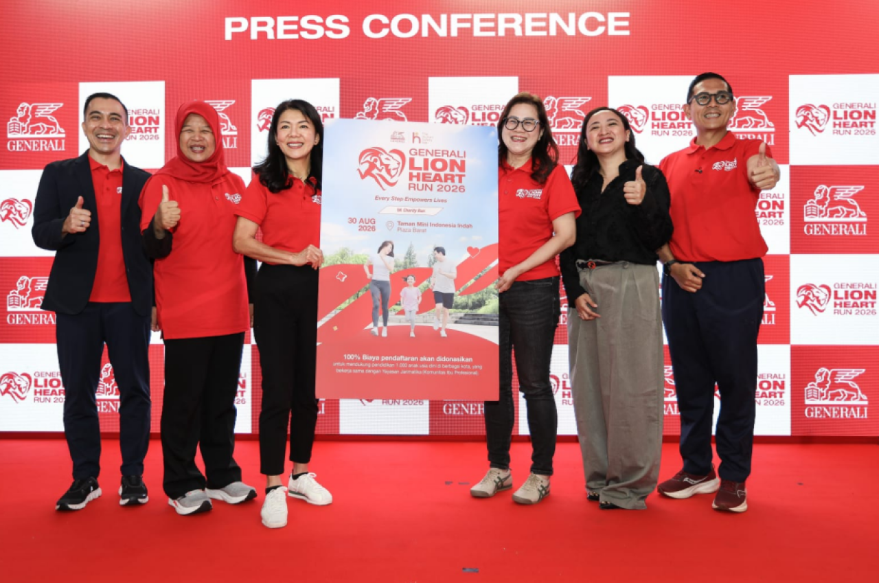Generali Indonesia Perdana Gelar Generali Lion Heart Run 2026