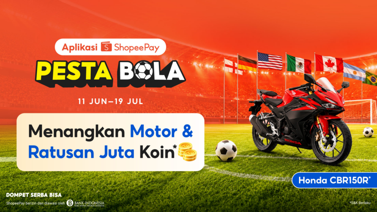 ShopeePay Hadirkan Kampanye “Pesta Bola”, Nonton World Cup Tambah Seru!