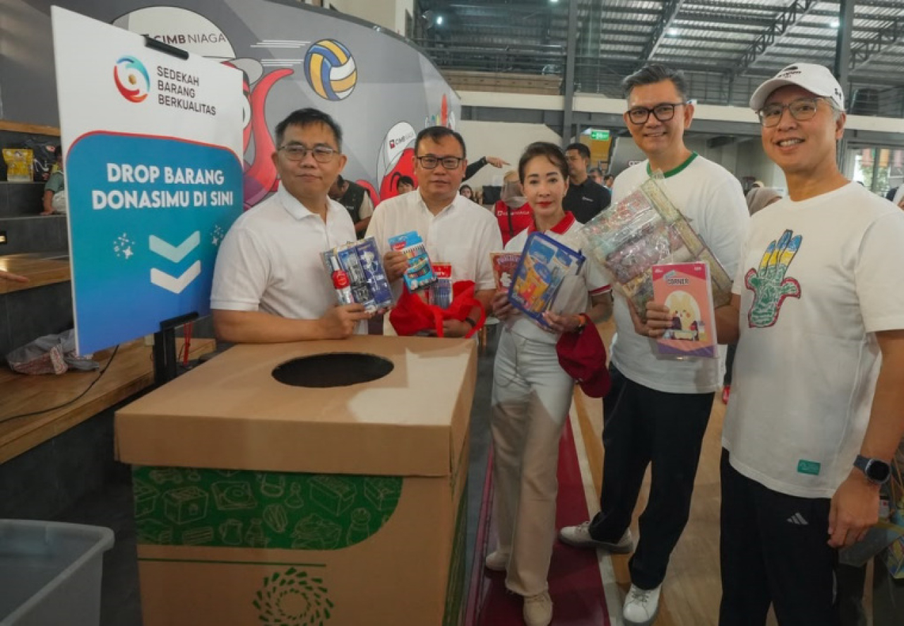 Direktur Compliance, Corporate Affairs & Legal CIMB Niaga, Fransiska Oei, mengatakan kegiatan ini bukan hanya soal membantu orang lain, tetapi juga membangun rasa peduli di dalam diri karyawan.