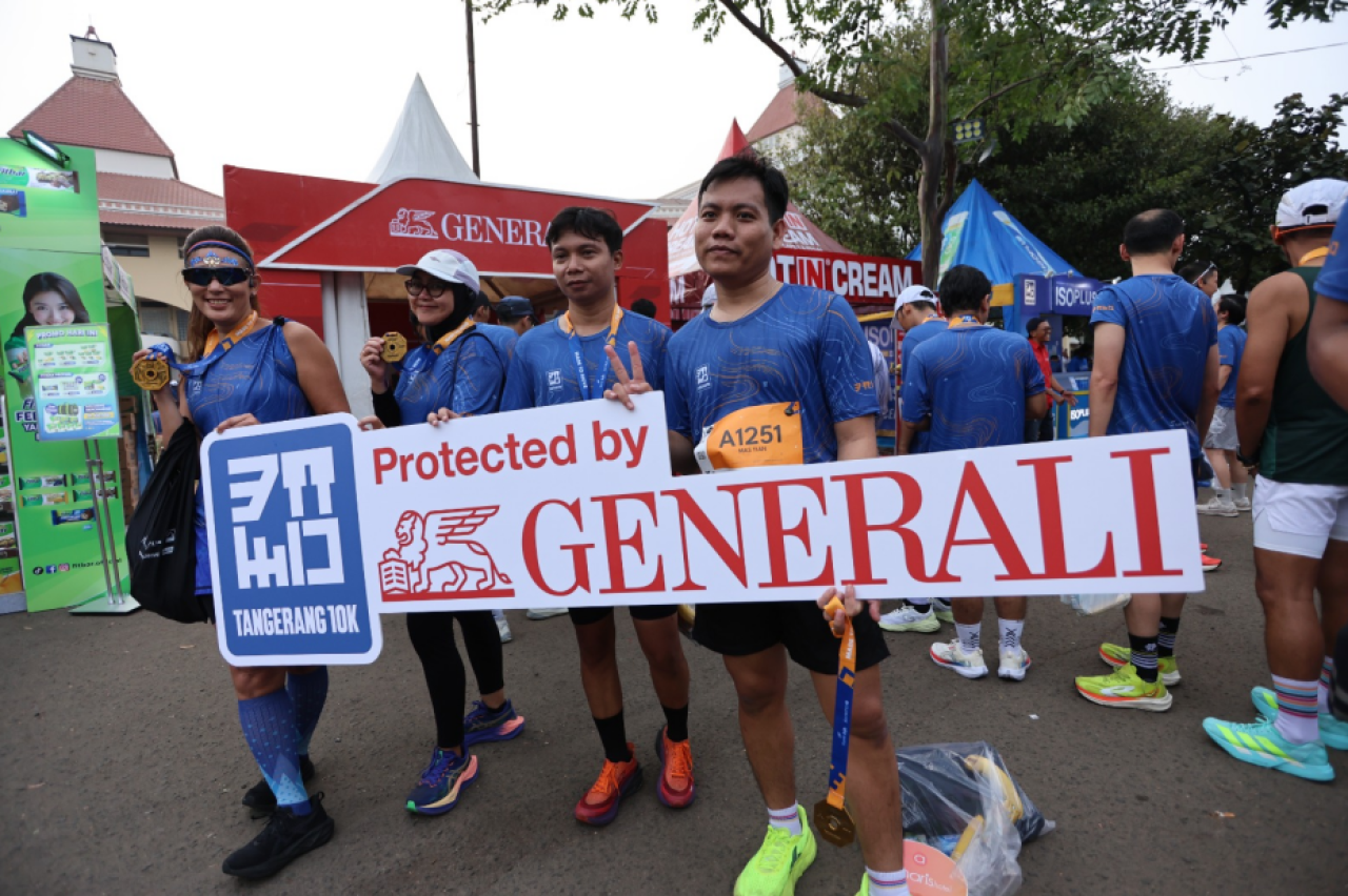 Generali Indonesia Lindungi 3.000 Pelari Tangerang 10K, Dorong Gaya Hidup Sehat Tingkatkan Kualitas Hidup