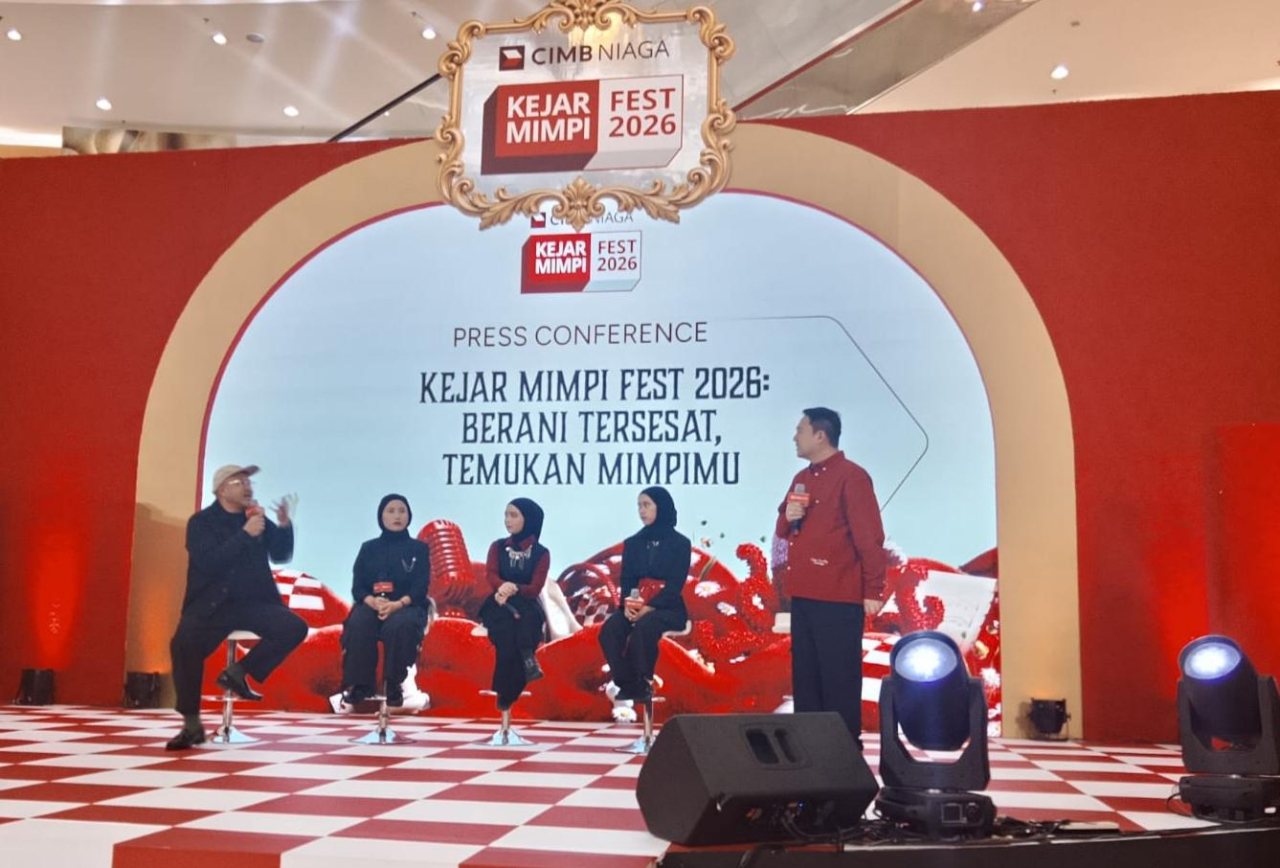 CIMB Niaga Hadirkan Kejar Mimpi FEST 2026, Ajak Generasi Muda “Berani Tersesat, Temukan Mimpimu”