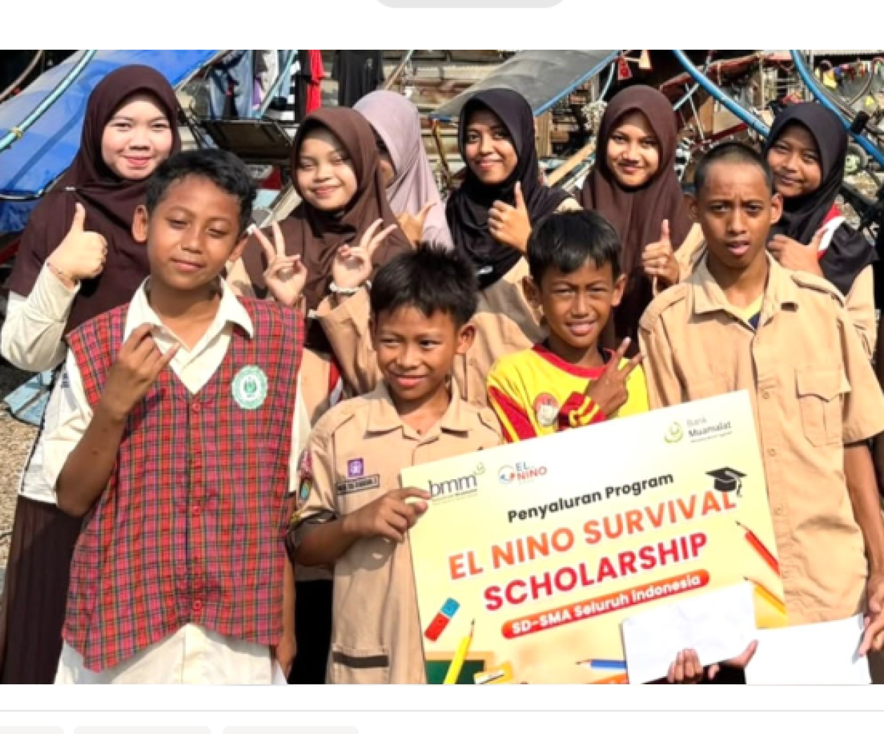 BMM Dorong Pendidikan Setara melalui Program El Nino Survival Scholarship